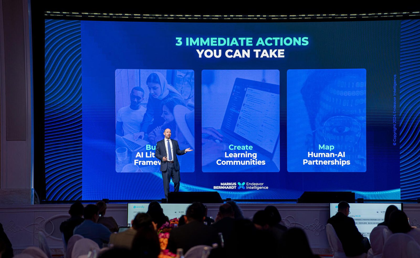 Full auditorium at ATD X Wynn Leadership Summit in Macau